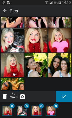 Screenshot of the application Photo Editor Collage MAX - #3