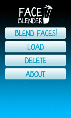 Screenshot of the application Face Blender Free - #1