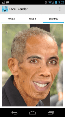 Screenshot of the application Face Blender Free - #4