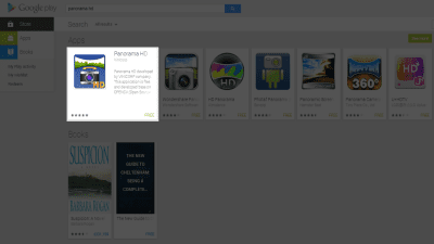 Screenshot of the application HD Panorama - #4
