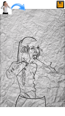 Screenshot of the application Paper Artist - #3