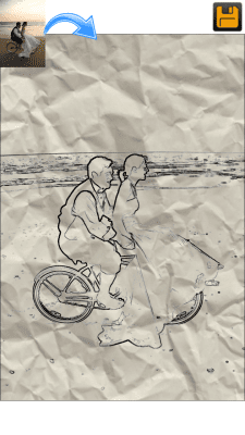 Screenshot of the application Paper Artist - #4