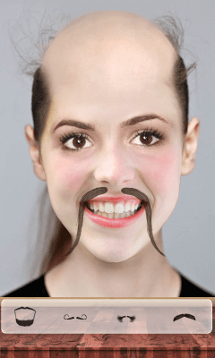 Screenshot of the application Bald Face - #4