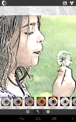 Screenshot of the application XnSketch - #4