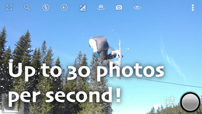 Screenshot of the application Fast Burst Camera Lite - #1