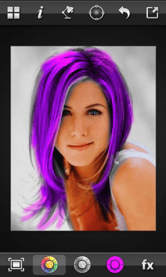 Screenshot of the application Color Splash FX - #5