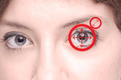 Screenshot of the application Eye Color Booth - #4