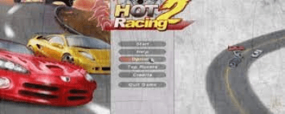 Screenshot of the application Hot Racing 2 - #1