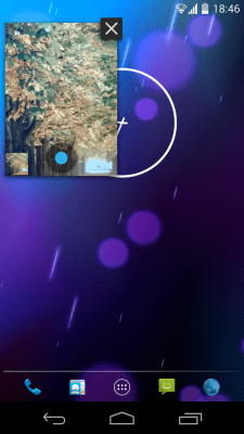 Screenshot of the application Snapy, The Floating Camera - #4
