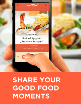 Screenshot of the application InstaFood - #1