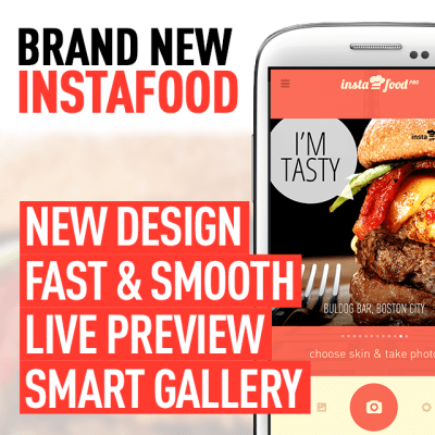 Screenshot of the application InstaFood - #4