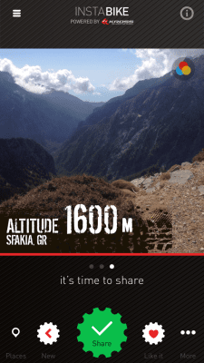 Screenshot of the application Photobike powered by Kross - #3