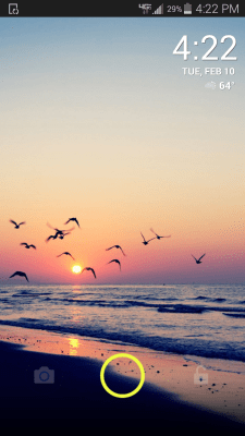 Screenshot of the application ScreenPop Lockscreen Messenger - #5