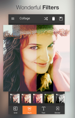 Screenshot of the application Photo collage editor - #6
