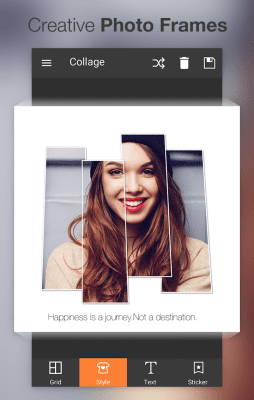 Screenshot of the application Photo collage editor - #8