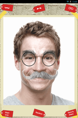 Screenshot of the application Make me old - #5