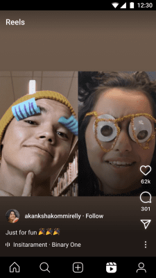 Screenshot of the application Instagram Lite - #5