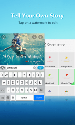 Screenshot of the application StoryCam for WeChat - #3