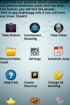 Screenshot of the application Silent Spy Camera - #4