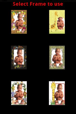 Screenshot of the application Kids Photo Frames - #1