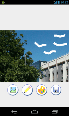 Screenshot of the application draw on photos - #3
