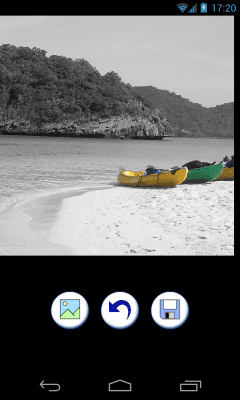 Screenshot of the application color splash touch effect - #4