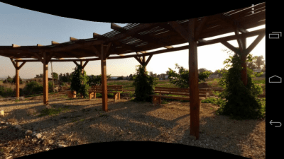 Screenshot of the application Photaf Panorama - #4