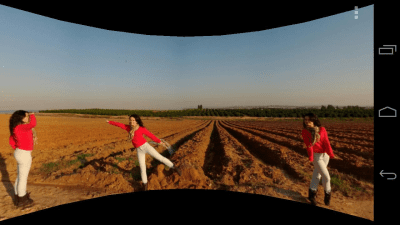 Screenshot of the application Photaf Panorama - #5