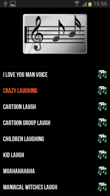 Screenshot of the application Fun Camera Sounds - #2