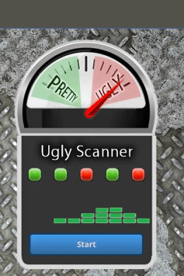 Screenshot of the application Ugly People Scanner - #1