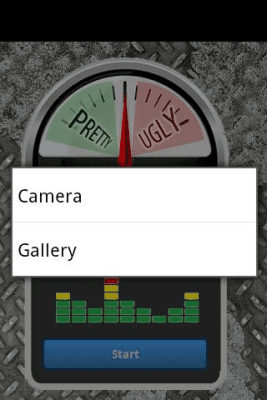 Screenshot of the application Ugly People Scanner - #3