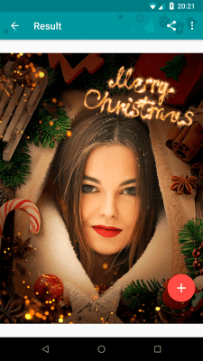 Screenshot of the application New Year Photo Frames - #5