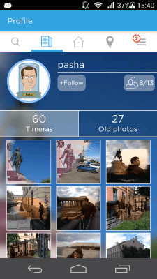 Screenshot of the application Timera - #7