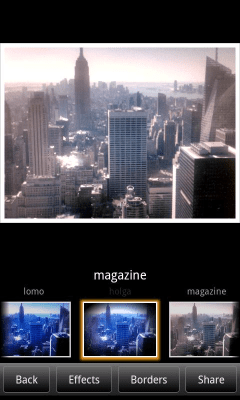 Screenshot of the application AppTornado Camera Effects - #2