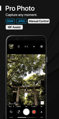 Screenshot of the application ProShot - #3