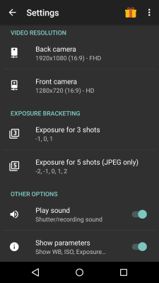 Screenshot of the application AZ Camera - #6
