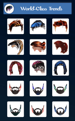 Screenshot of the application Hairy - Men Hairstyles Beard & Boys Photo Editor - #3