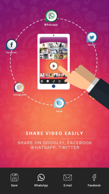 Screenshot of the application Video Photo Collage - #5