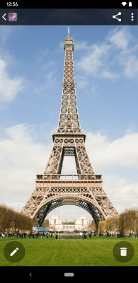 Screenshot of the application Vertical Gallery - #5