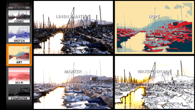 Screenshot of the application Camera 2 - #12
