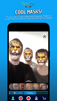 Screenshot of the application FaceRig - #3