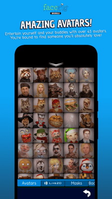 Screenshot of the application FaceRig - #4