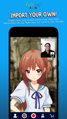 Screenshot of the application FaceRig - #5