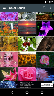 Screenshot of the application Color Touch Effects - #4