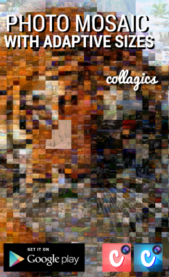 Screenshot of the application Collagics Photo Mosaic - #5