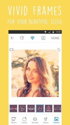 Screenshot of the application Bright Camera for Facebook - #5