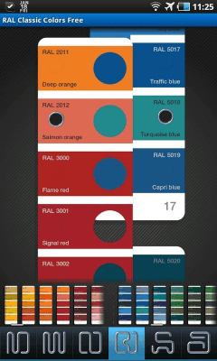 Screenshot of the application RAL Classic colors free of charge - #4