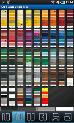 Screenshot of the application RAL Classic colors free of charge - #7