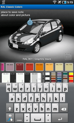 Screenshot of the application RAL Classic colors free of charge - #8