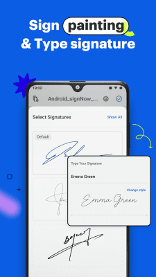 Screenshot of the application SignNow (formerly CudaSign) - #2